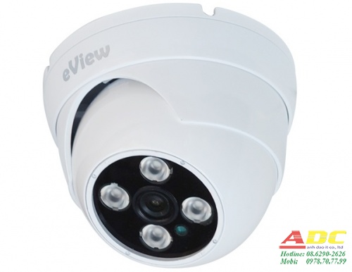 Camera IP Dome hồng ngoại Outdoor eView IRV3404N20F